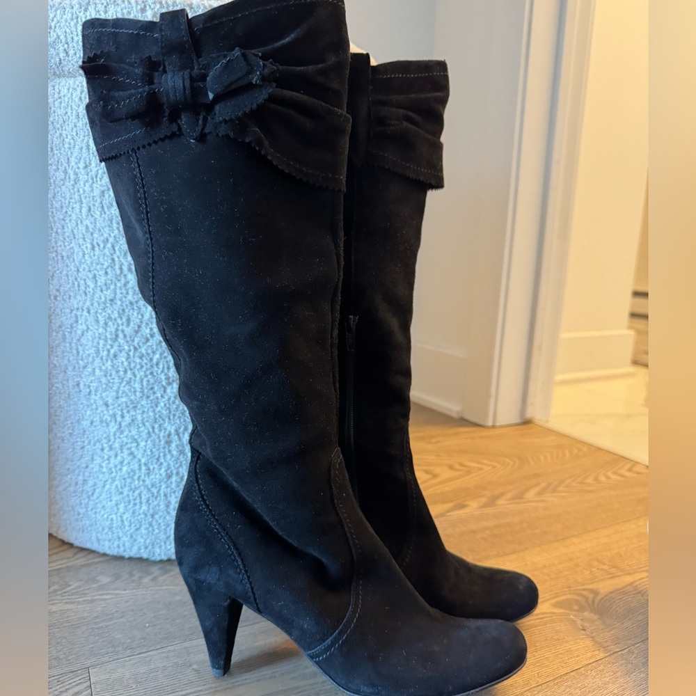 Black Suede boots